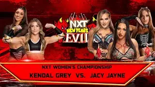 Kendal Grey vs. Jacy Jayne | NXT New Year's Evil Preview | WWE 2K25 #wwenxt