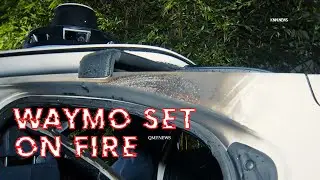 Waymo Backseat Lit On Fire |9.26.25|