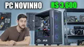 MONTEI UM PC GAMER NOVO DE 3600 REAIS PRA RODAR TUDO