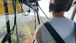 Super Cub landing