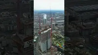Zeitraffer von Frankfurt! Bau des Tower One