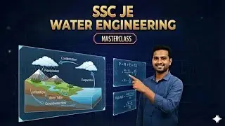 Water Engineering Masterclass 🚰 | SSC JE 2025 Civil Engineering | One Shot Revision