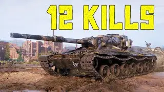 World of Tanks Concept 1B - 12 Kills &ndash; Unstoppable Power!