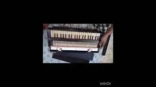#harmonium (Bala Musical) 3, 1/2 octave Giridhari Lal Reed. Bass Male 42 Reed Standard Harmonium.