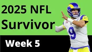 Прогнозы и стратегия на 5-ю неделю турнира NFL Survivor 2025: как попасть в пул NFL Survivor