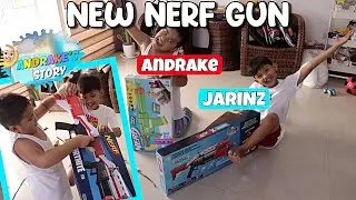 BILI NI NINONG JONAH NEW NERF GUN! | ANDRAKE STORY