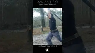 Baseball Bat for legal self-defense | Riposte - optional follow-up