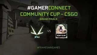 #GamerConnect Community Cup - CSGO | Grand Finals | LevelZero Esports vs EZAF Clan | #FramesWinGames