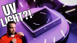 A Deck With ULTRAVIOLET INK?! Aura Playing Cards by Waltty | Deck Review