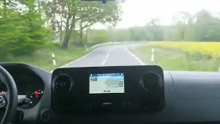 Mercedes Benz Sprinter POV drive Harz