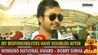 Elated Bobby Simha says his Responsibility has Increased after the National Award