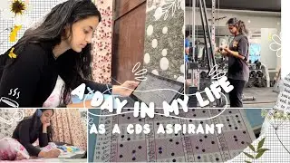 My 6AM-11PM Daily Routine before UPSC CDS exam| *An Honest Day*| CDS| UPSC