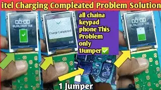 Зарядка завершена. Проблема только с 1 перемычкой ✅ Itel Lava. Любой телефон Chaina. 🤓 1 перемычк...