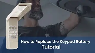 How to Replace a Garage Door Keypad Battery (9V) | Quick Fix When Keypad Stops Working