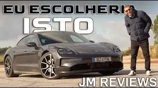 QUERO L&Aacute; SABER SE &Eacute; EL&Eacute;CTRICO... O PORSCHE TAYCAN &Eacute; PARA QUEM GOSTA DE CONDUZIR 🥵 - JM REVIEWS 2026