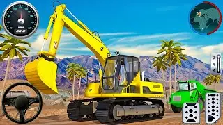 New City Road Construction Simulator Game - Constitution Game - Android Gameplay