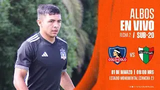 F&Uacute;TBOL EN VIVO Sub 20 | Colo-Colo vs Palestino #CopaFuturo