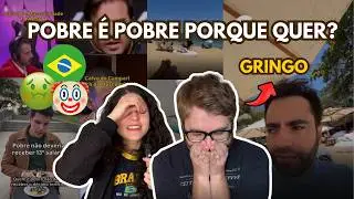 GRINGO FICOU REVOLTADO com os COACHES do BRASIL!