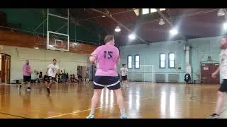 Blendos Spring Basketball League 25: Poolbrook Contracting (white) v Heliconia p2