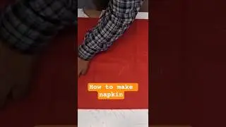 how to make napkin #shorts #napkin