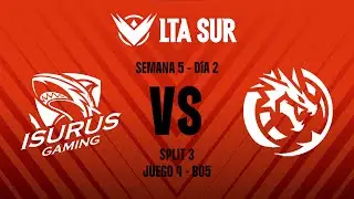 ISG vs LEV | LTA SUR Split 3 | Fase de Eliminaci&oacute;n | S5D2 | Partida 4
