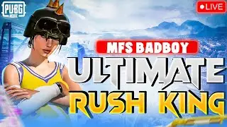 LIVE 🔥 THE ULTIMATE RUSHER! ⚡ MFS BADBOY (PUBG Mobile/BGMI)