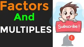 Factors and Multiples    Explained in HINDI  @StudentsHelpCorner