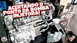 COMO ACERTAR O PONTO DA BOMBA INJETORA?  KOMBI DIESEL TURBO (PARTE 2)