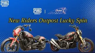 Pubg Mobile x Indian Motorcycle Collaboration | Riders Outpost Lucky Spin | 8700 UC