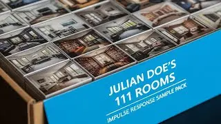 111 Rooms - A collection of 111 Impulse Responses (IR) - Room Reverb - Demo with Guitar