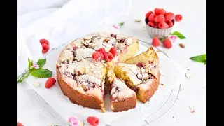 Raspberry Almond Cake