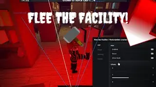 Flee The Facility Best Script (ESP, No Error, Speed, Noclip) Roblox