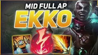 EKKO full AP es pura diversi&oacute;n  #leagueoflegends