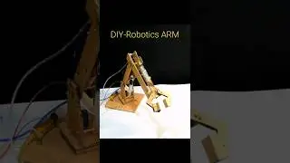 Science Project working model - Hydraulic Robotics Arm #shorts