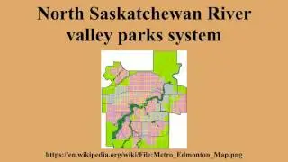 North Saskatchewan River valley parks system