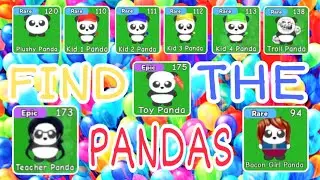 Roblox Find The Pandas How To Find All The Toy Store Pandas Tutorial!
