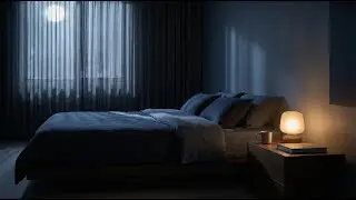 Silent Night Room 🌙 Deep Sleep Ambient | Calm Darkness | 1 Hour