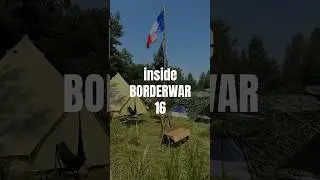 Throwback BORDERWAR 16 - 2024 | Guerilla camp 🪖 #airsoft #czech  #borderwar #milsim #airsofteuse