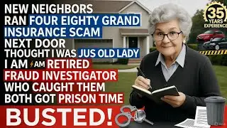 Neighbors Ran $480K Insurance Fraud Ring Next Door - I'm 77 Ex-Fraud Investigator Who Caught Them