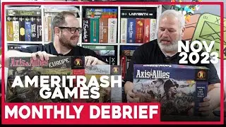Ameritrash Games | Monthly Debrief S3E11 | November 2023 | The Players' Aid
