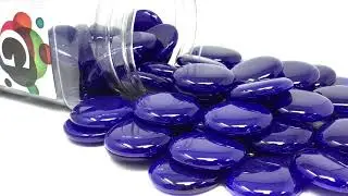 Gemnique Large Glass Gems - Sapphire Blue Opaque (48 oz.)