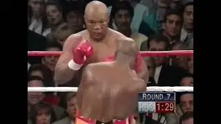 George Foreman vs Michael Moorer Highlights
