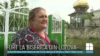 Fără frică de Dumnezeu! Furt la biserica din Lozova, Strășeni