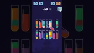 Water Color Sort Level 161 | Avir Gaming | New Color Game | New Level Game 2021