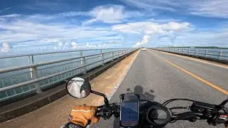 Miyako Island | Honda Reble 250 | Ride Japan POV | Engine Sound Only | 4K