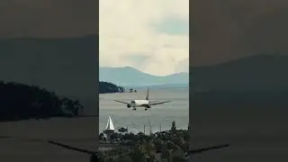 Desafio de pouso em Skiathos. O Santos Dumont Grego!