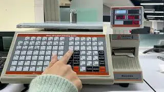 Bonvoisin Label Printing Scale, How to Print Receipt