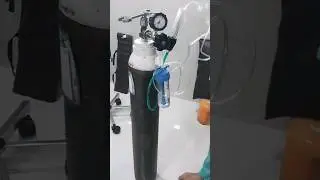# oxygen regulator method# shorts #how to give oxygen to a patient# nursing practical