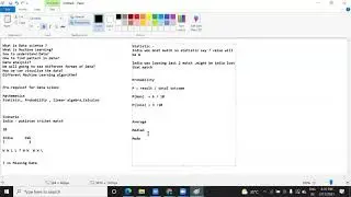 Data Science Introduction and pre-requisite