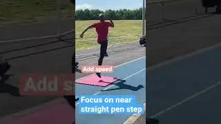 DRILL PROGRESSION TO IMPROVE LONG JUMP TAKE-OFF #shorts